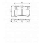 Гальмівні колодки (вир-во Bosch) 