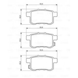 Гальмівні колодки (вир-во Bosch)
