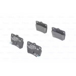 Гальмівні колодки, діскові (вир-во Bosch) 