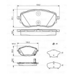 Колодки гальмівні (вир-во Bosch) 