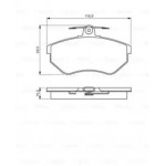 Колодки гальмівні (вир-во Bosch)  Колодки гальмівні (вир-во Bosch)