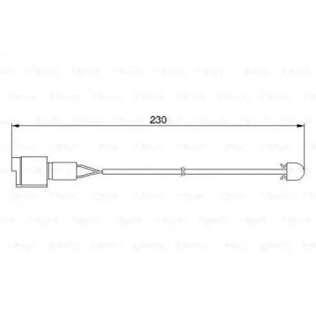 Датчик зносу колодок BMW (вир-во Bosch)