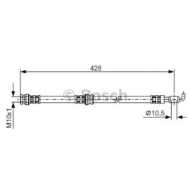 Гальмівній шланг (вир-во Bosch)