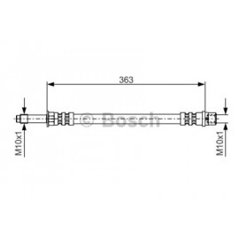 Тормозной шланг (пр-во Bosch)