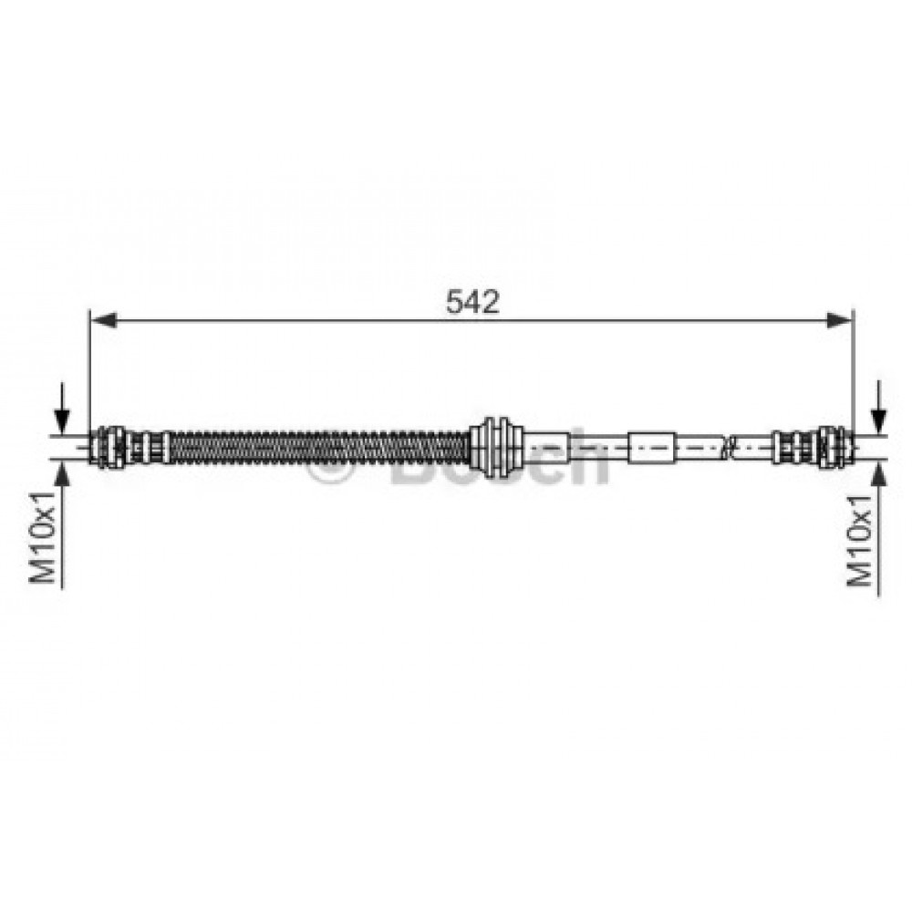 Гальмівний шланг (вир-во Bosch)