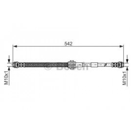 Гальмівний шланг (вир-во Bosch)