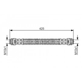 Гальмівний шланг (вир-во Bosch)