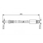 Гальмівний шланг (вир-во Bosch) 