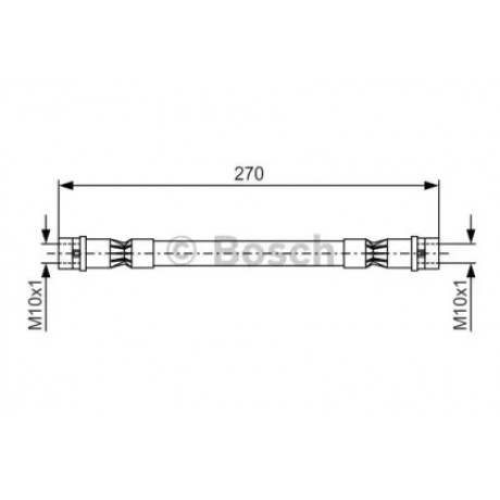 Тормозной шланг (пр-во Bosch)