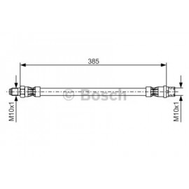 Гальмівний шланг (вир-во Bosch)