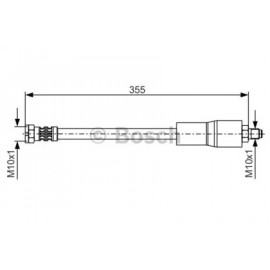 Гальмівний шланг (вир-во Bosch)
