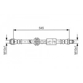 Шланг гальмівний (вир-во Bosch)