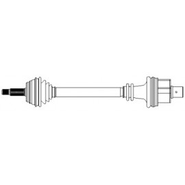 Піввісь моста передн. прав. RENAULT (вир-во Cifam)