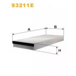 Фільтр пов. (вир-во WIX-Filtron) 93211E/K1049 