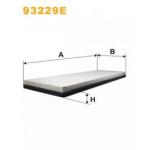 Фільтр салону DAF (вир-во Wix-Filtron) 93229E 