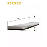 Фільтр повiт.  (пр-во WIX-Filtron) 93233E/K1142 