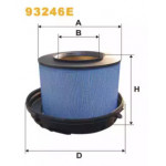 Фільтр повітряний Mercedes Actros (вир-во WIX-Filtron) 93246E/AM465/4 