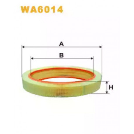 Фільтр повітряний MB W126 (вир-во WIX-Filtron) WA6014/AE328