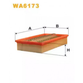 Фільтр повітряний MB (вир-во WIX-Filtron UA) AP010/1/WA6173