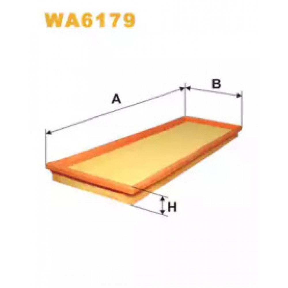 Фильтр воздушный FORD ESCORT WA6179/AP016 (пр-во WIX-Filtron UA)