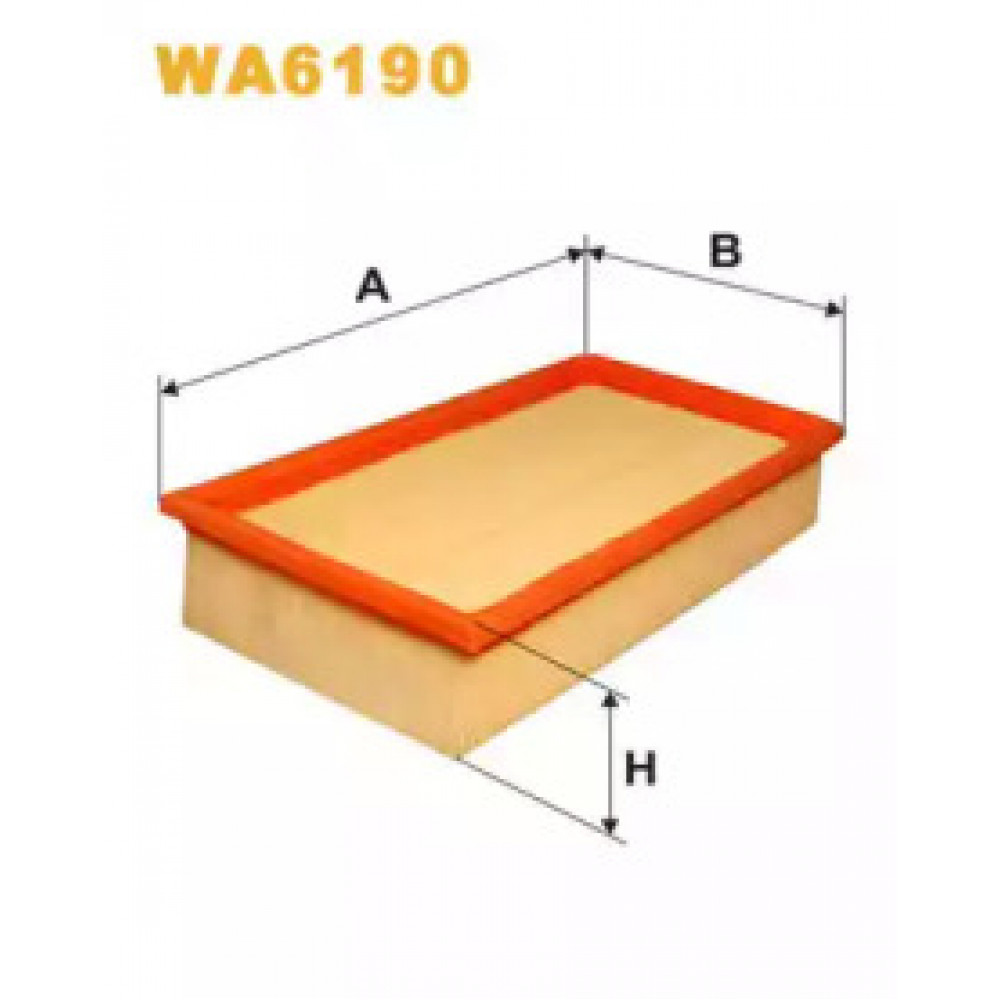 Фильтр воздушный BMW WA6190/AP026 (пр-во WIX-Filtron UA)