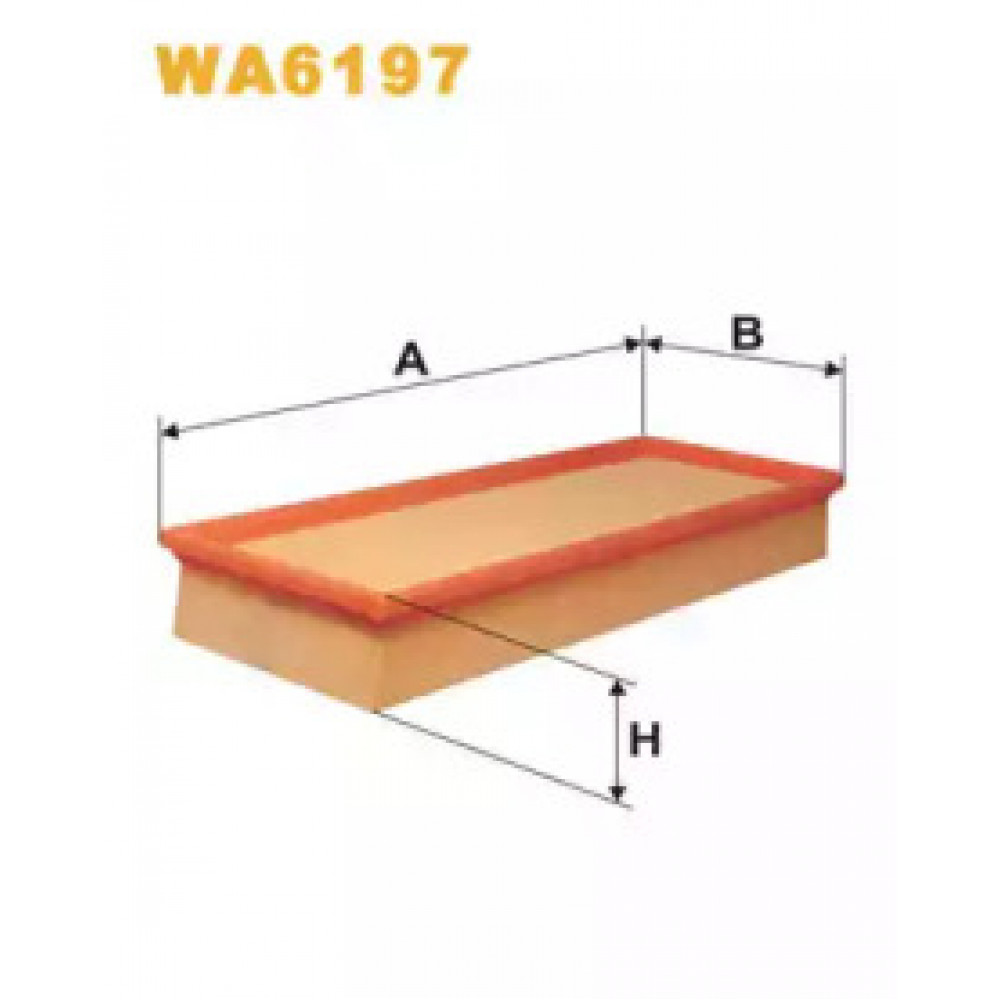 Фильтр воздушный BMW WA6197/AP032 (пр-во WIX-Filtron UA)