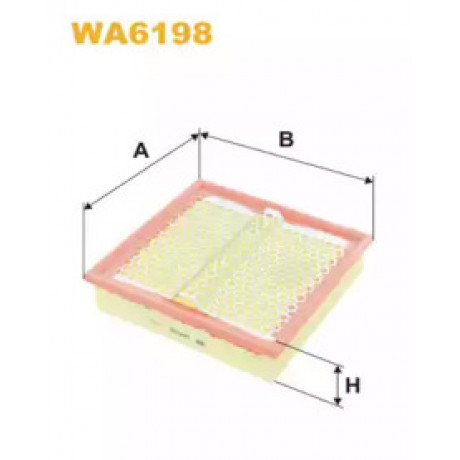 Фильтр воздушный MB 124 WA6198/AP034 (пр-во WIX-Filtron UA)