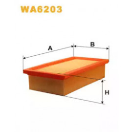 Фільтр повітряний FIAT (вир-во WIX-Filtron UA) WA6203/AP041