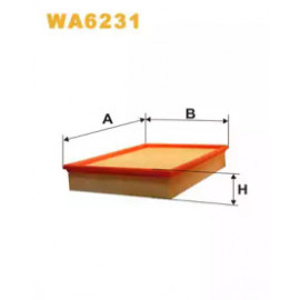 Фільтр повітряний VOLVO (вир-во WIX-Filtron UA) AP066/WA6231