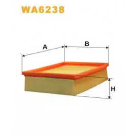 Фільтр повітряний OPEL Corsa (вир-во WIX-Filtron UA) AP072/WA6238