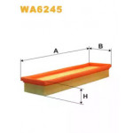 Фільтр пов. (вир-во WIX-Filtron UA) WA6245/AP079  Фільтр пов. (вир-во WIX-Filtron UA) WA6245/AP079