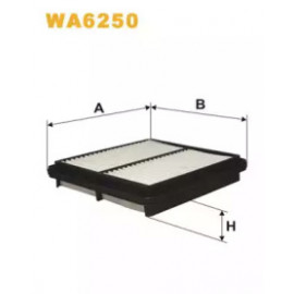 Фільтр повітряний DAEWOO LANOS 97- (вир-во WIX-FILTERS)