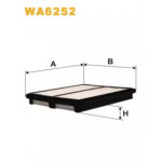 Фільтр повітряний DAEWOO Leganza (вир-во WIX-Filtron) WA6252/AP082/3  Фільтр повітряний DAEWOO Leganza (вир-во WIX-Filtron) WA6252/AP082/3