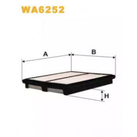 Фільтр повітряний DAEWOO Leganza (вир-во WIX-Filtron) WA6252/AP082/3