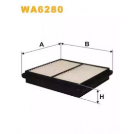 Фильтр воздушный HONDA WA6280/AP104 (пр-во WIX-Filtron)