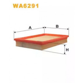 Фільтр повітряний MAZDA 626 (вир-во WIX-Filtron) WA6291/AP114