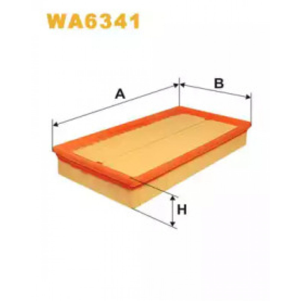 Фильтр воздушный WA6341/AP156 (пр-во WIX-Filtron)