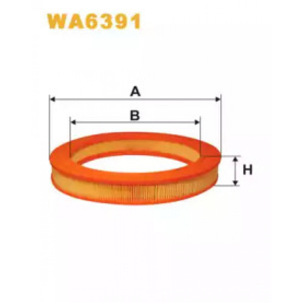 Фільтр пов. BMW (вир-во WIX-Filtron) WA6391/AR210