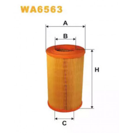 Фильтр воздушный WA6563/304/1 (пр-во WIX-Filtron)