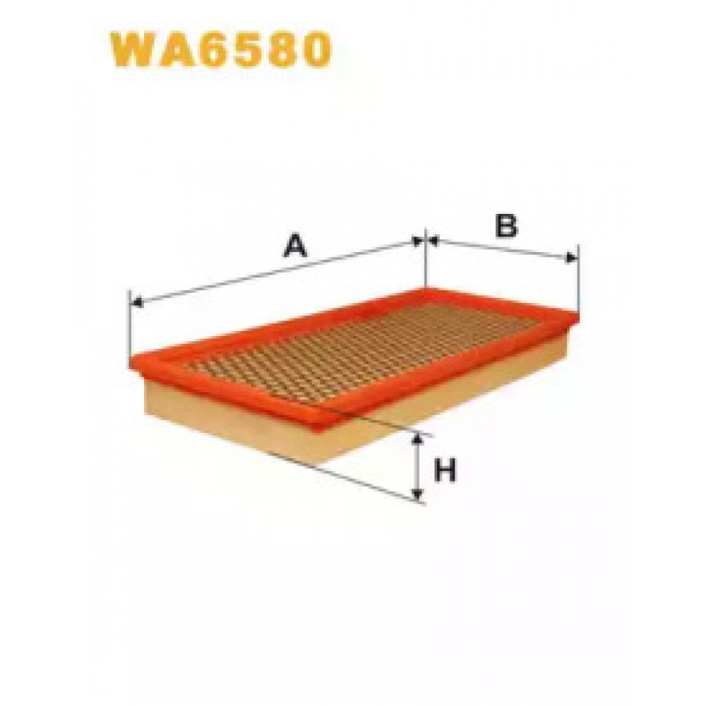 Фильтр воздушный MB WA6580/AP010/2 (пр-во WIX-Filtron)