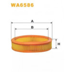 Фільтр повітряний FIAT Punto (вир-во Wix-Filtron) AR232/1/WA6586  Фільтр повітряний FIAT Punto (вир-во Wix-Filtron) AR232/1/WA6586