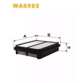 Фільтр повітряний SUZUKI Grand Vitara (вир-во WIX-Filtron) WA6592/AP173/1