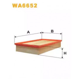 Фільтр повітряний MB (вир-во WIX-Filtron) WA6652/AP118/7