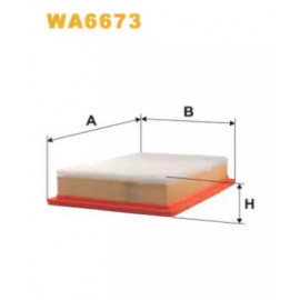 Фільтр пов. (вир-во WIX-Filtron) WA6673/AP186  Фільтр пов. (вир-во WIX-Filtron) WA6673/AP186