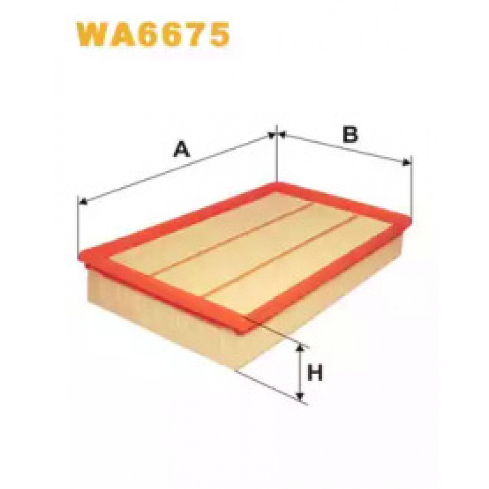 Фильтр воздушный FORD TRANSIT WA6675/AP023/3 (пр-во WIX-Filtron UA)