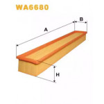 Фільтр повітряний Mercedes C (вир-во WIX-Filtron) WA6680/AP035/2  Фільтр повітряний Mercedes C (вир-во WIX-Filtron) WA6680/AP035/2