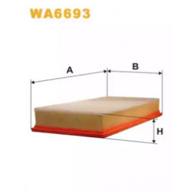 Фільтр повітряний SEAT Toledo II, SKODA Octavia, VW Golf (вир-во WIX-Filtron UA) WA6693/AP149/5