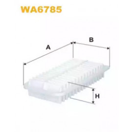 Фильтр воздушный TOYOTA COROLLA WA6785/AP142/3 (пр-во WIX-Filtron)