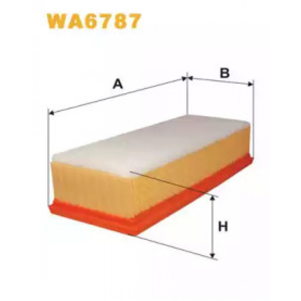 Фильтр воздушный WA6787/AP139/3 (пр-во WIX-Filtron)