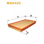 Фільтр повітряний MB Vito  (вир-во WIX-Filtron) WA9420/AP158/1  Фільтр повітряний MB Vito  (вир-во WIX-Filtron) WA9420/AP158/1